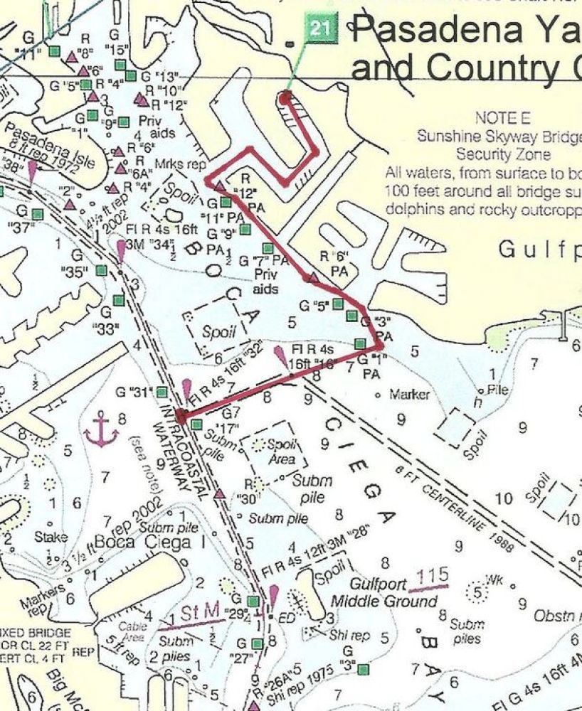 Wet Slip in 33707, Florida